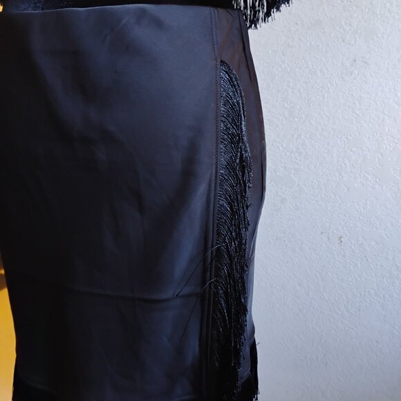 NWT Rachel Zoe 2 (two) piece fringe tank top and skirt set. Small. - Picture 5 of 11